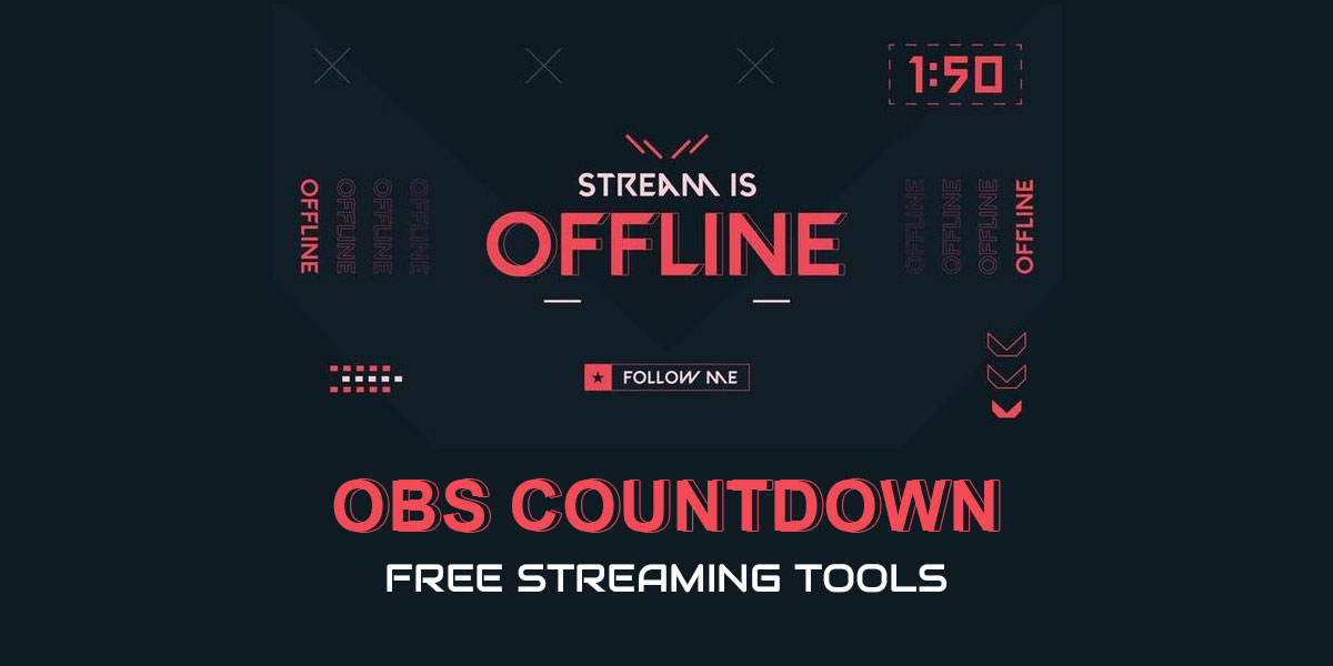 Countdown for OBS Studio, live streaming countdown