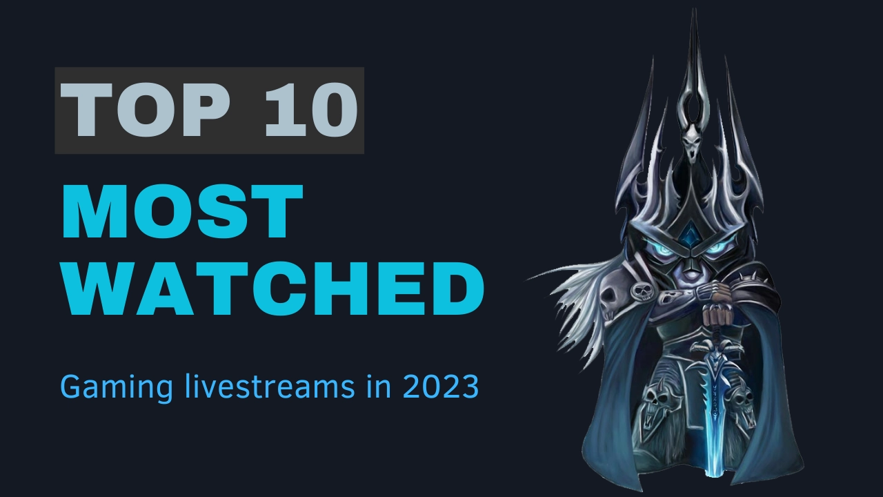 Exploring the Top Ten Most-Watched Gaming Livestreams of 2023