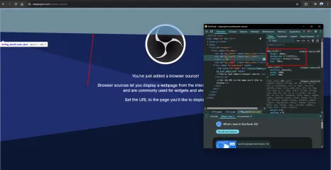 Testing CSS rules live in DevTools