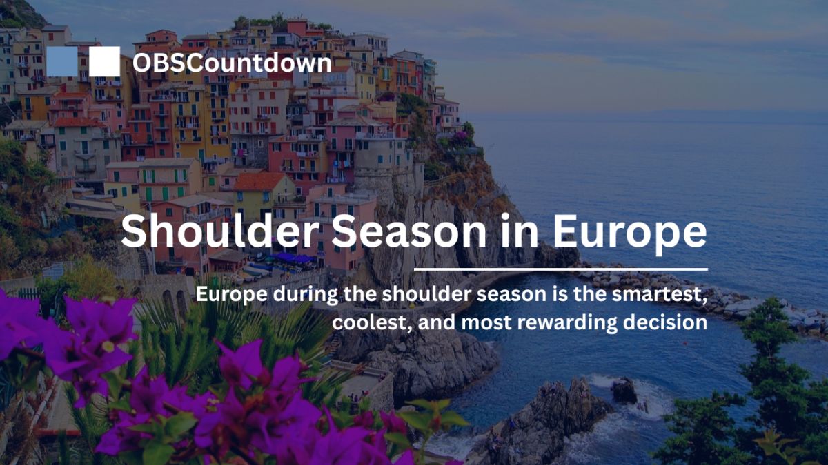 Heatwaves? Overtourism? Why Shoulder Season Travel to Europe Is Winning