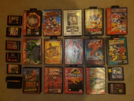 Retro game cartridges