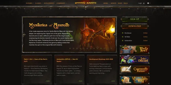 Turtle WoW project’s tone