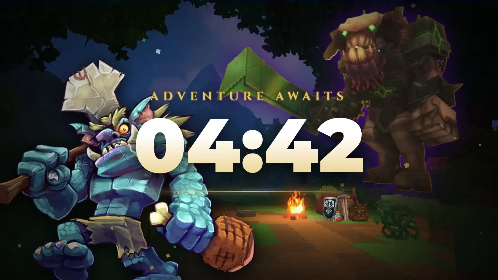 Hytale Starting Soon Pro Overlay Cinematic Countdown for Hytale Streamers
