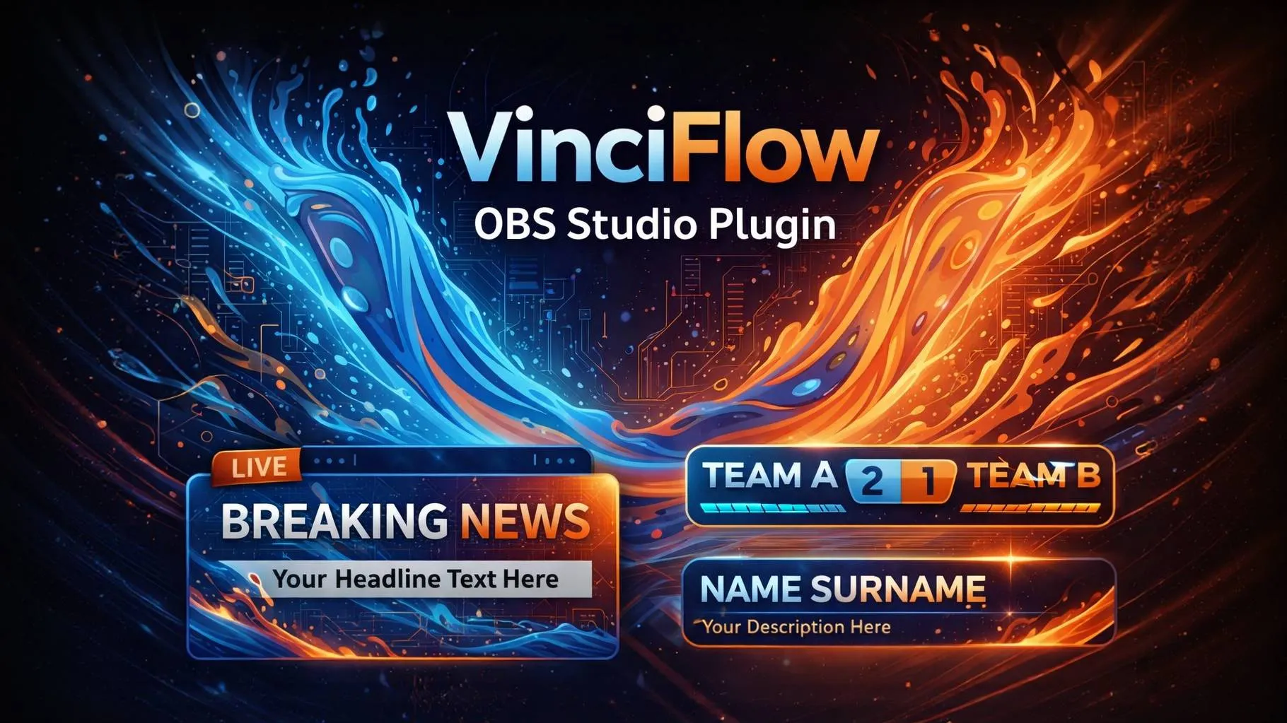 VinciFlow - Stream Graphics Master