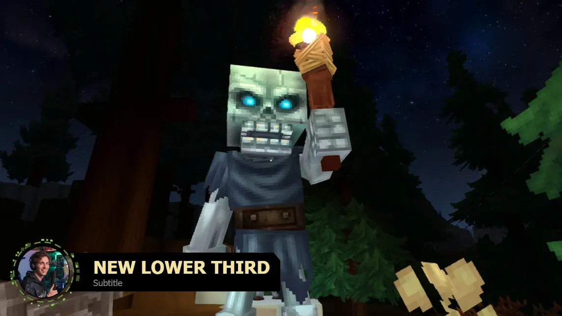 Cube World Accents Lower Third Template