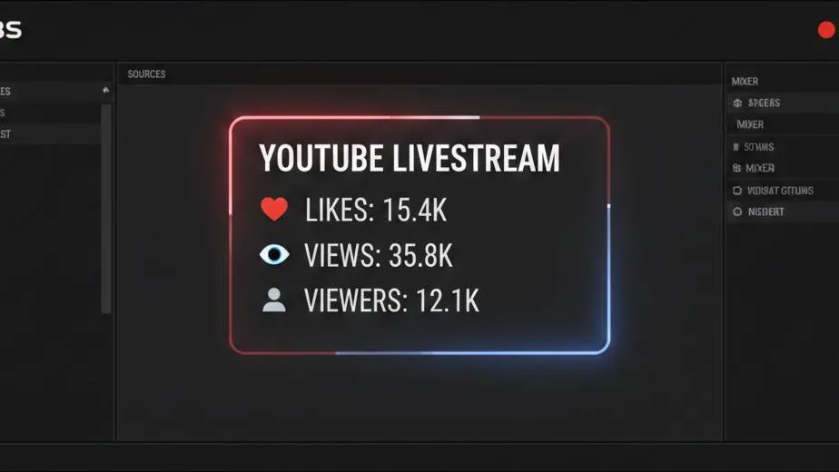 Youtube Livestream Live Counter