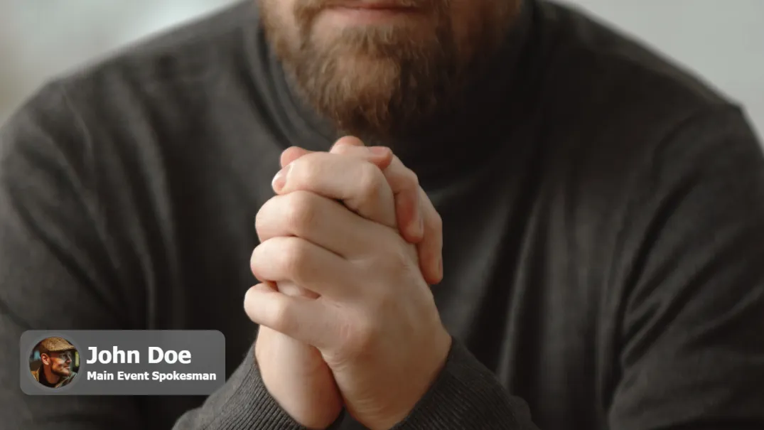 Gradient Edge Lower Third for OBS Modern Animated Name Plate with Profile Picture