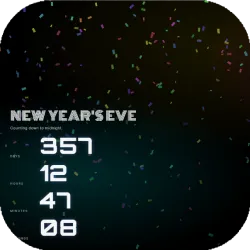 Countdown to New Year’s Eve Animated Overlay