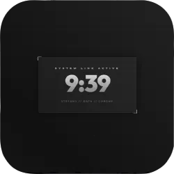 Cyber-Liquid Stream Starting Soon Overlay (Configurable Glass HUD Countdown for OBS & Streamlabs)