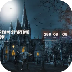 Countdown to Halloween Animated Overlay