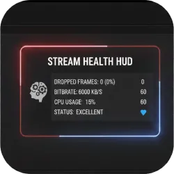 Stream Health HUD