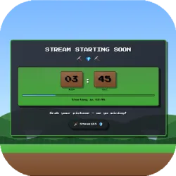 Minecraft Stream Starting Soon Overlay for OBS