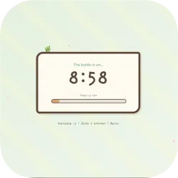 Cozy Greenhouse Stream Starting Soon Overlay (Configurable Countdown for OBS & Streamlabs)