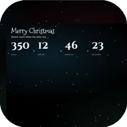 Countdown to Christmas Animated Overlay